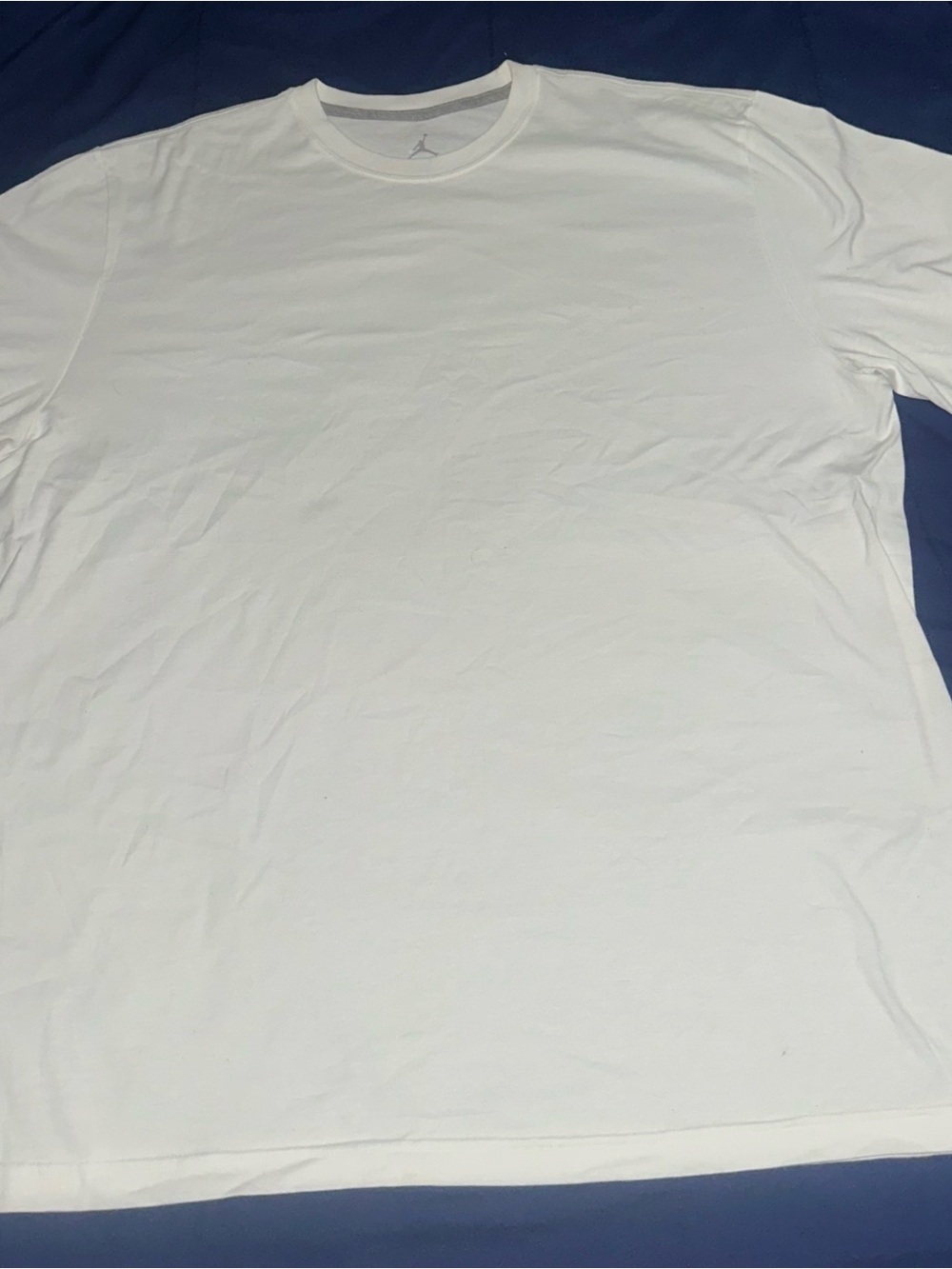 Jordan White Short-Sleeve Crew Neck Tee